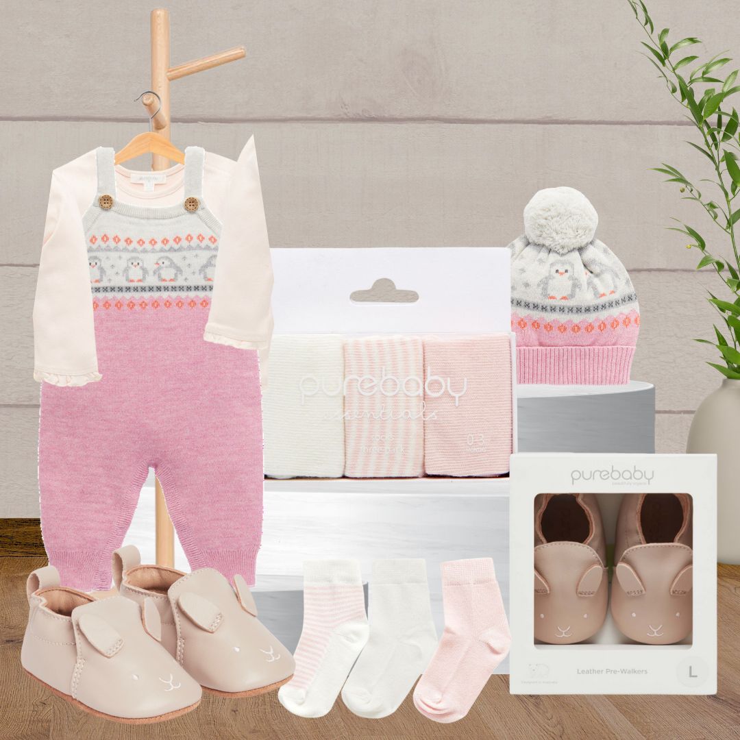 Baby Girl's First Shoes Hamper - Baby Gifts Australia