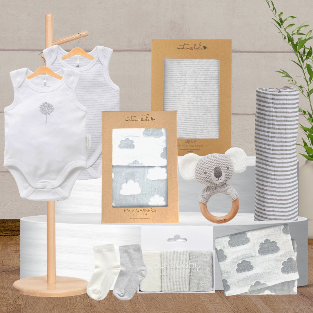 Warm Hugs Baby Gift Hamper - Baby Gifts Australia