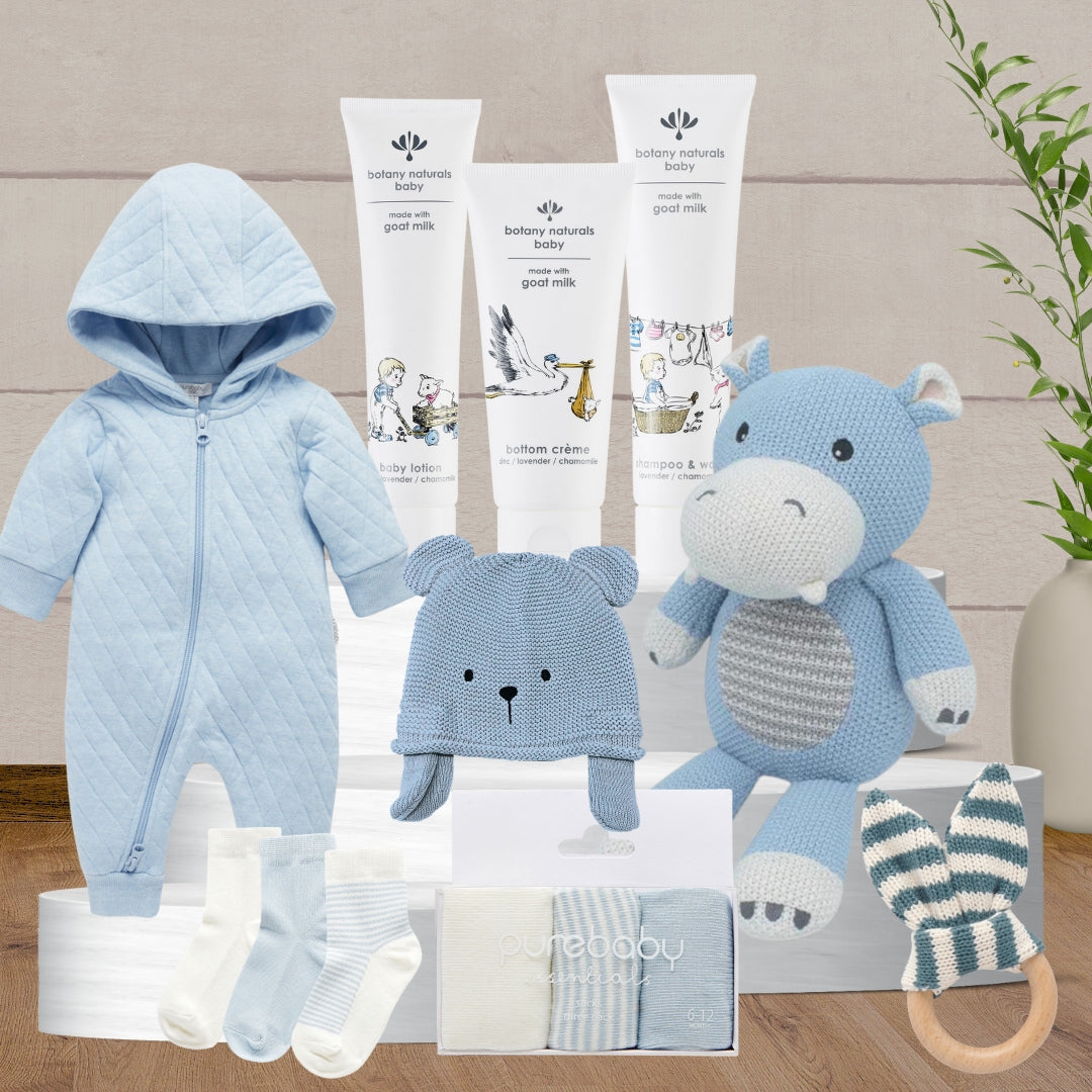 Baby Boy Essential Gift Hamper - Baby Gifts Australia
