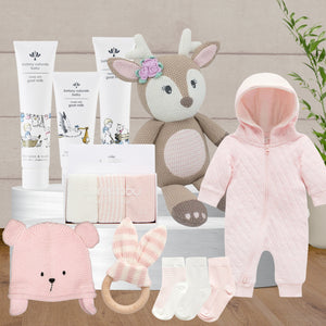 Baby Girl Cuddle Hamper - Baby Gifts Australia
