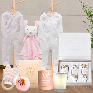 New Born Baby Grow Suit and Mum Hamper - Baby Gifts Australia