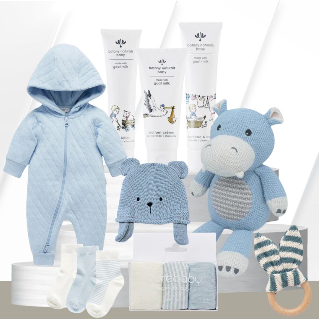 Baby Boy Cuddle Hamper