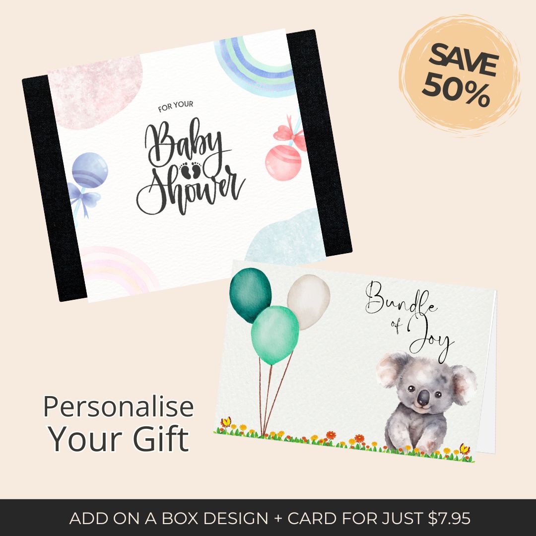 Baby Shower Sleeve + Card Bundle - Baby Gifts Australia
