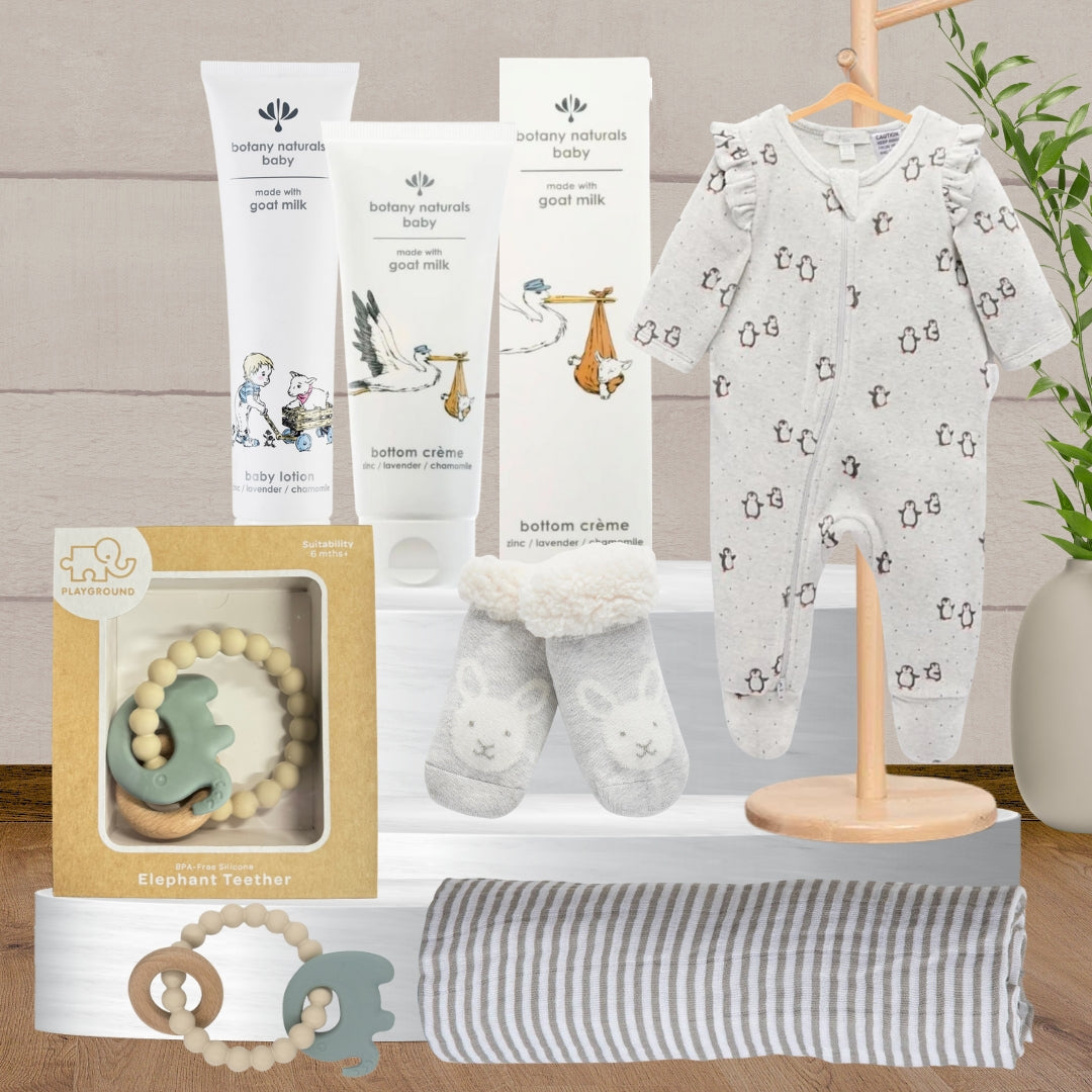 Baby Bath Essentials Hamper - Baby Gifts Australia