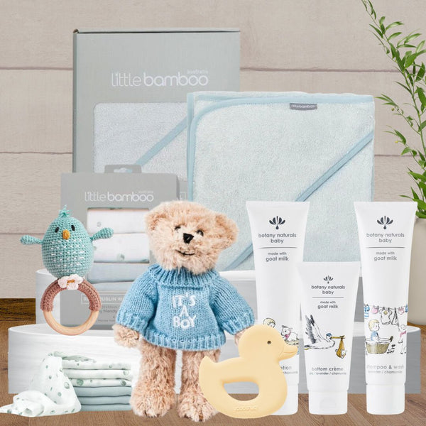 Baby Boy’s Fun in the Tub Hamper - Baby Gfts Australia
