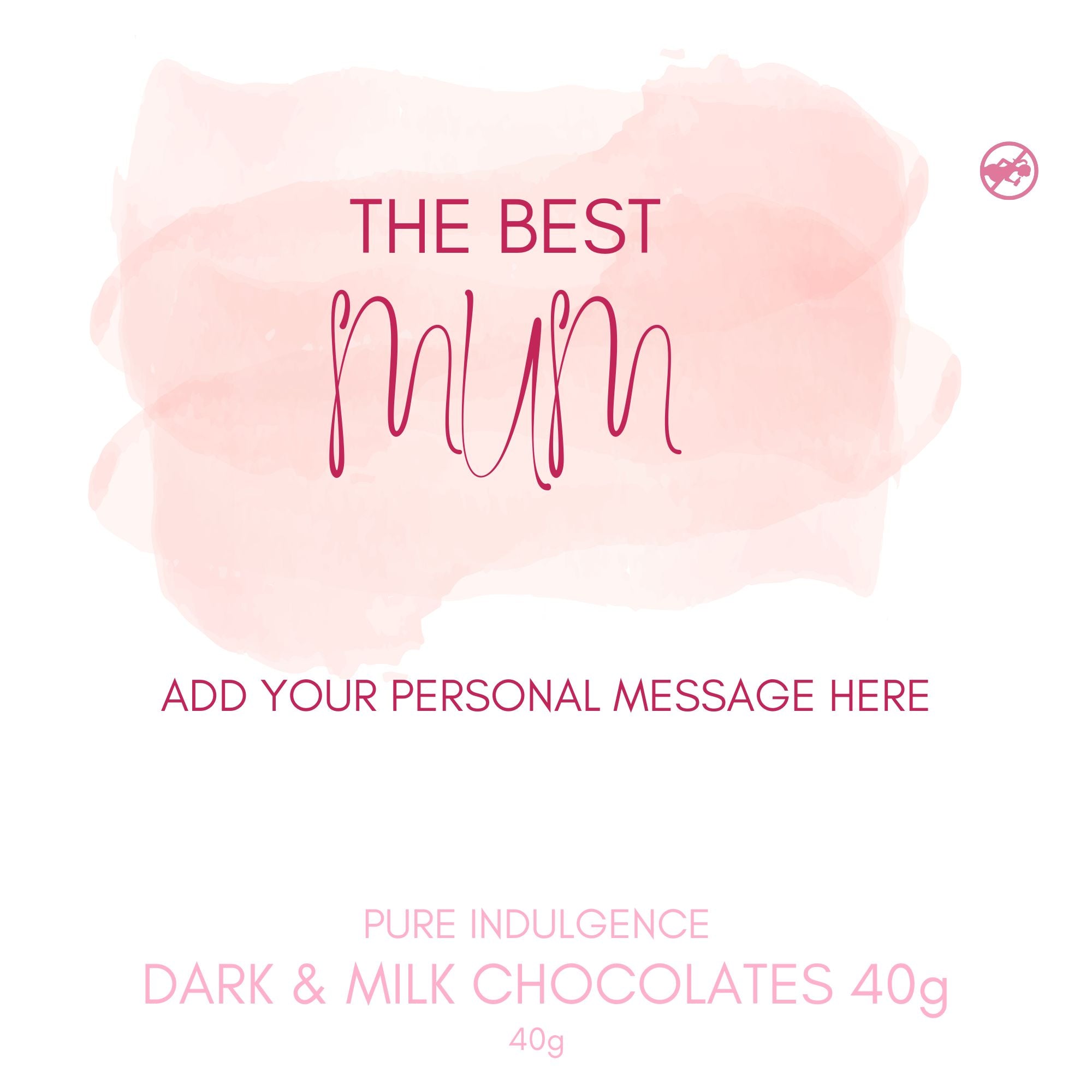 Best Mom Chocolate Label