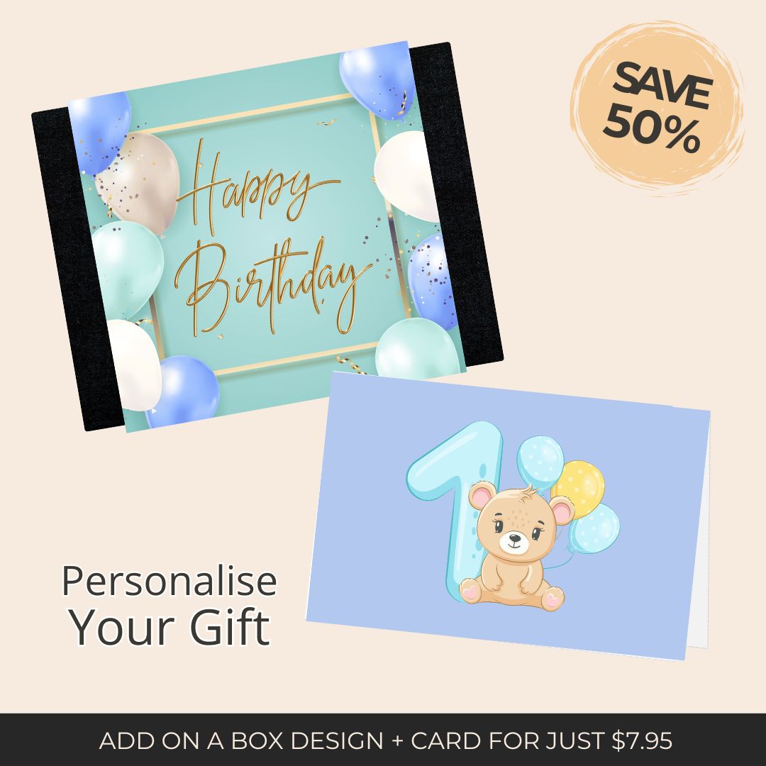 Birthday Boy Sleeve + Card Bundle - Baby Gifts Australia