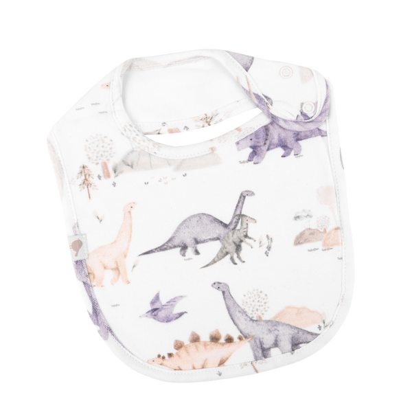 Dinosaurs Adventure Organic Cotton Bib