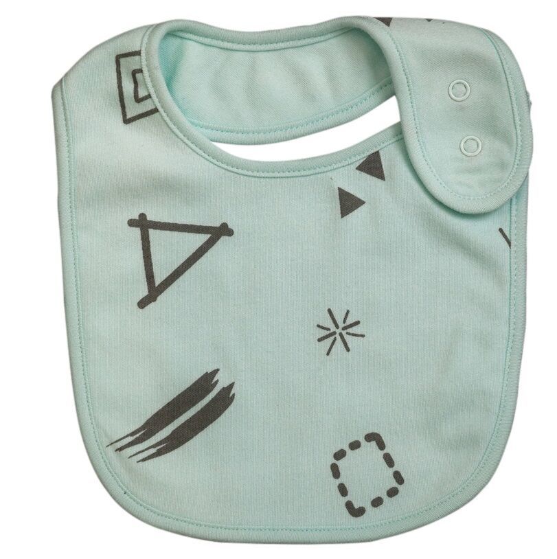 Emotion & Kids MINT DOODLE BIB