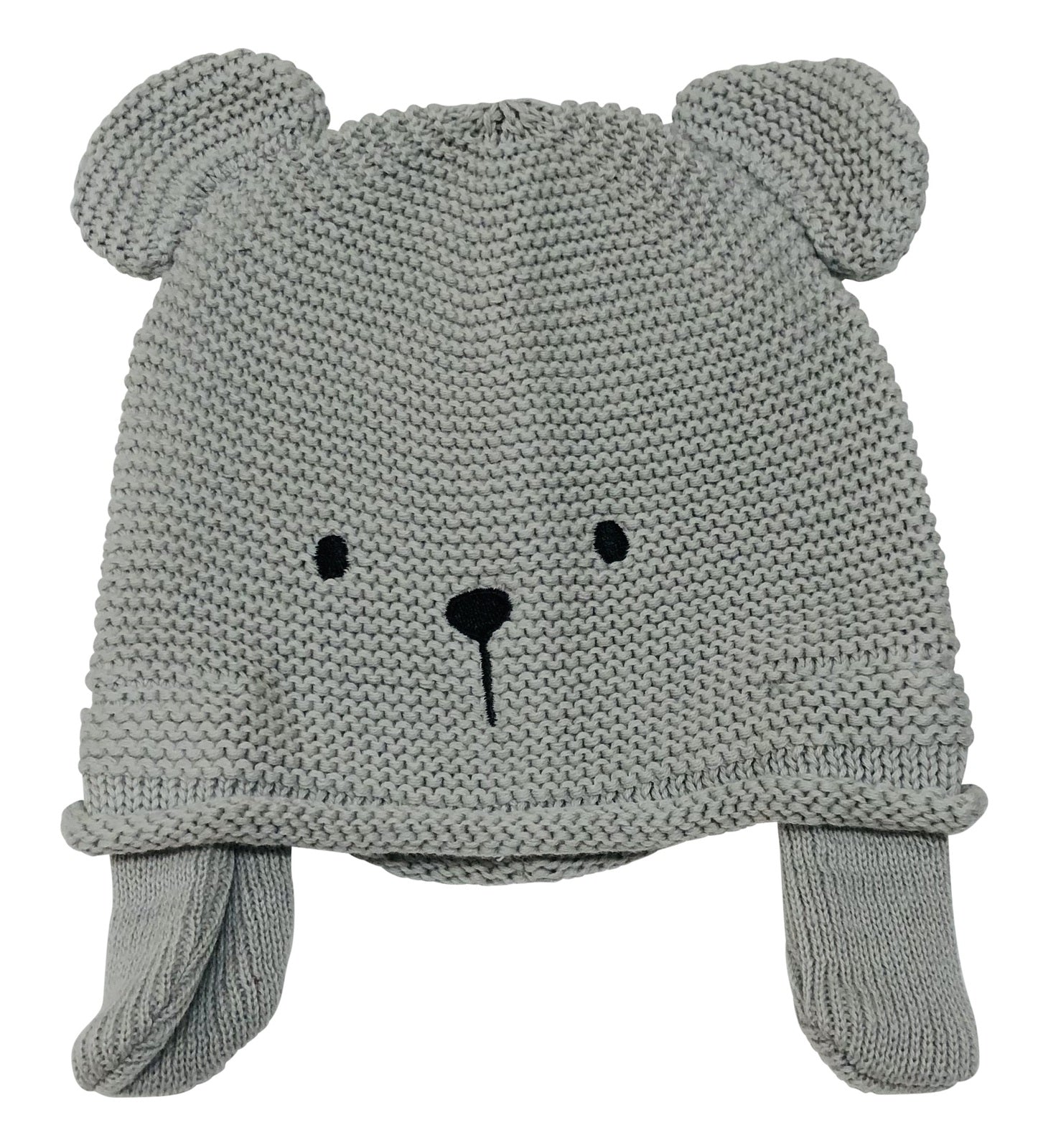 Grey Teddy Hat