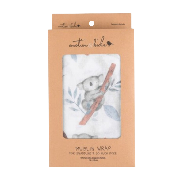 Emotion & Kids Koala Muslin Wrap