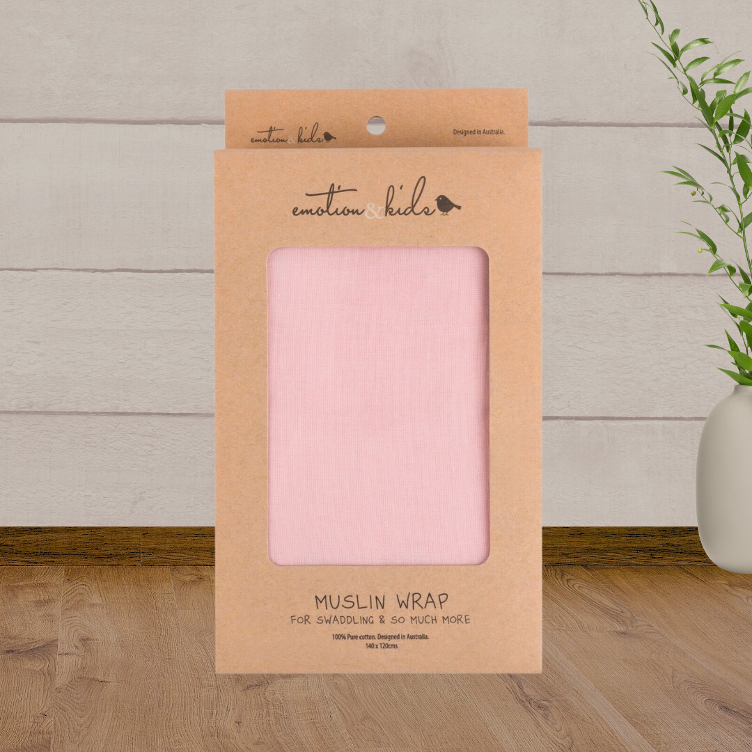 Emotion & Kids Pink Muslin Wrap