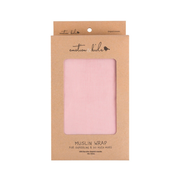 Emotion & Kids Pink Muslin Wrap