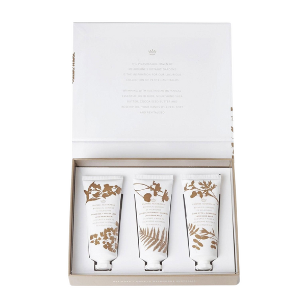 Empire Australia Botanical Gardens Luxe Hand Balm Trio