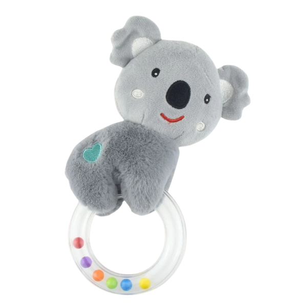 Eleganter Snuggle Buddy Kuddly Koala Ring Rattle