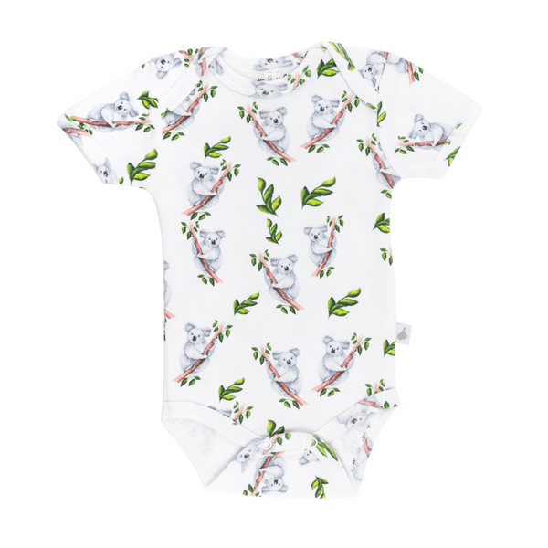 Koala Organic Cotton Short Sleeve Bodysuit