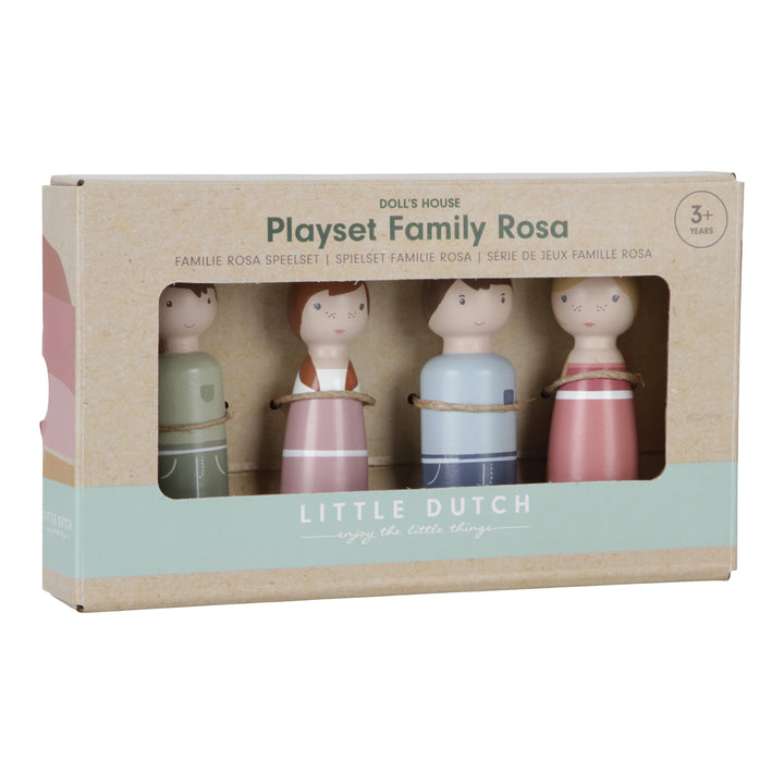Little Dutch Doll's House Expansion Set - Family Rosa - Baby Gifts Australia