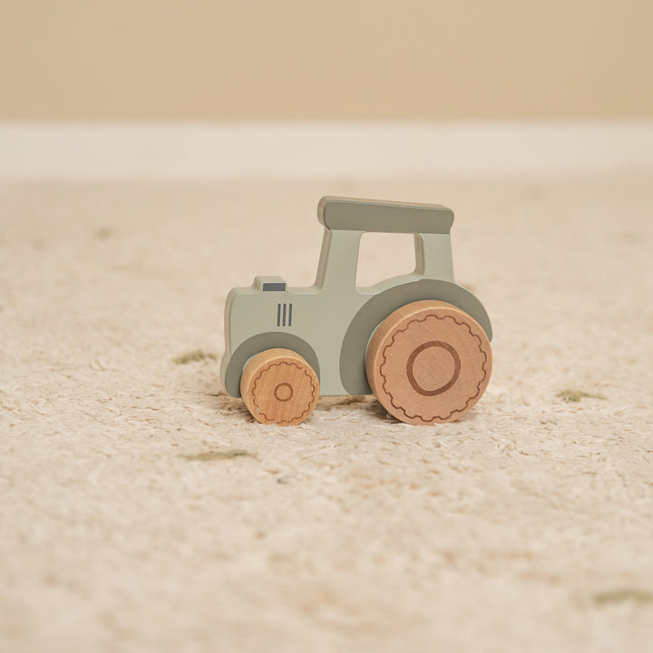 Little Farm Wooden Tractor - Baby Gifts Australia