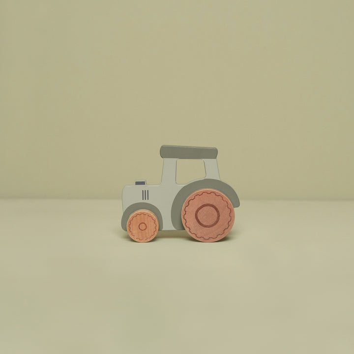 Little Farm Wooden Tractor - Baby Gifts Australia