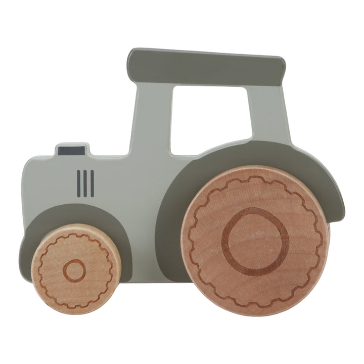 Little Farm Wooden Tractor - Baby Gifts Australia
