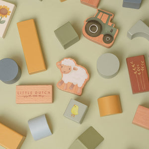 Little Farm Building Blocks - Baby Gifts Australia
