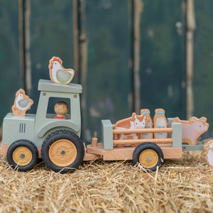 Little Farm Tractor With Trailer - Baby Gifts Australia