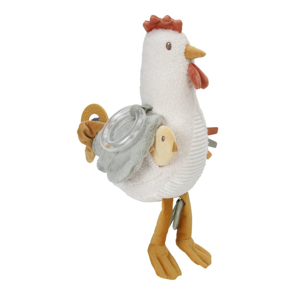 Little Farm Activity Chicken 28cm - Baby Gifts Australia