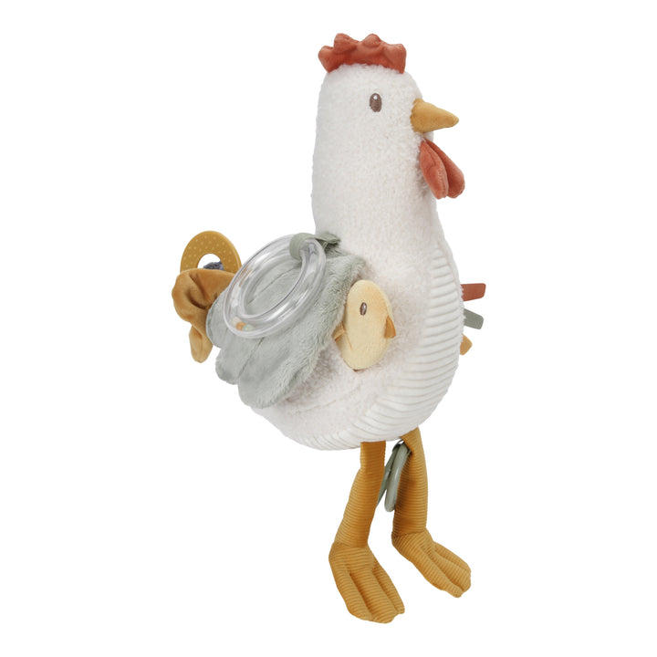 Little Farm Activity Chicken 28cm - Baby Gifts Australia