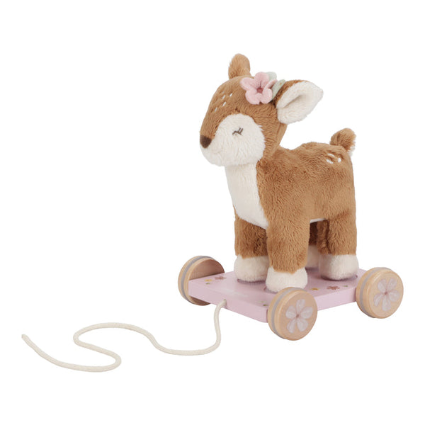Fairy Garden Pull-Along Deer - Baby Gifts Australia