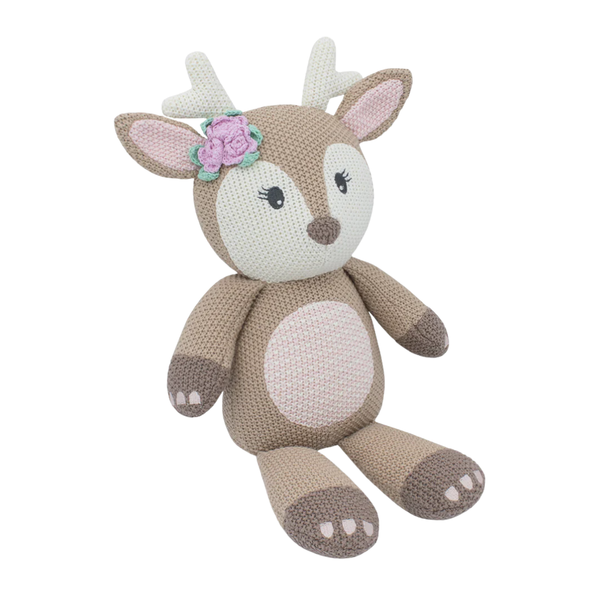 Living Textiles Ava the Fawn Knitted Toy