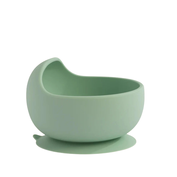 Living Textiles Silicone Bowl in Sage