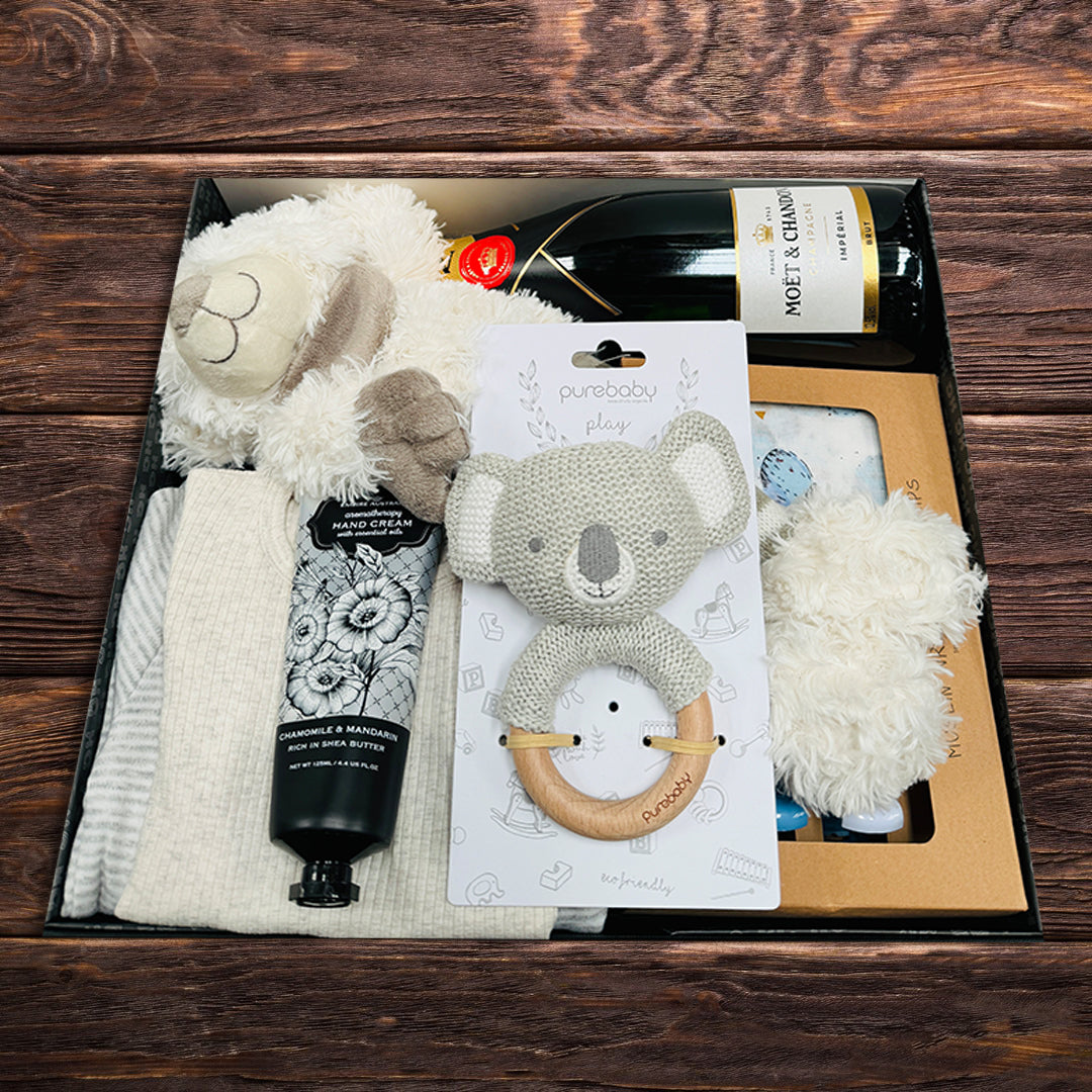 Moet Baby Shower Gift - Baby Gifts Australia