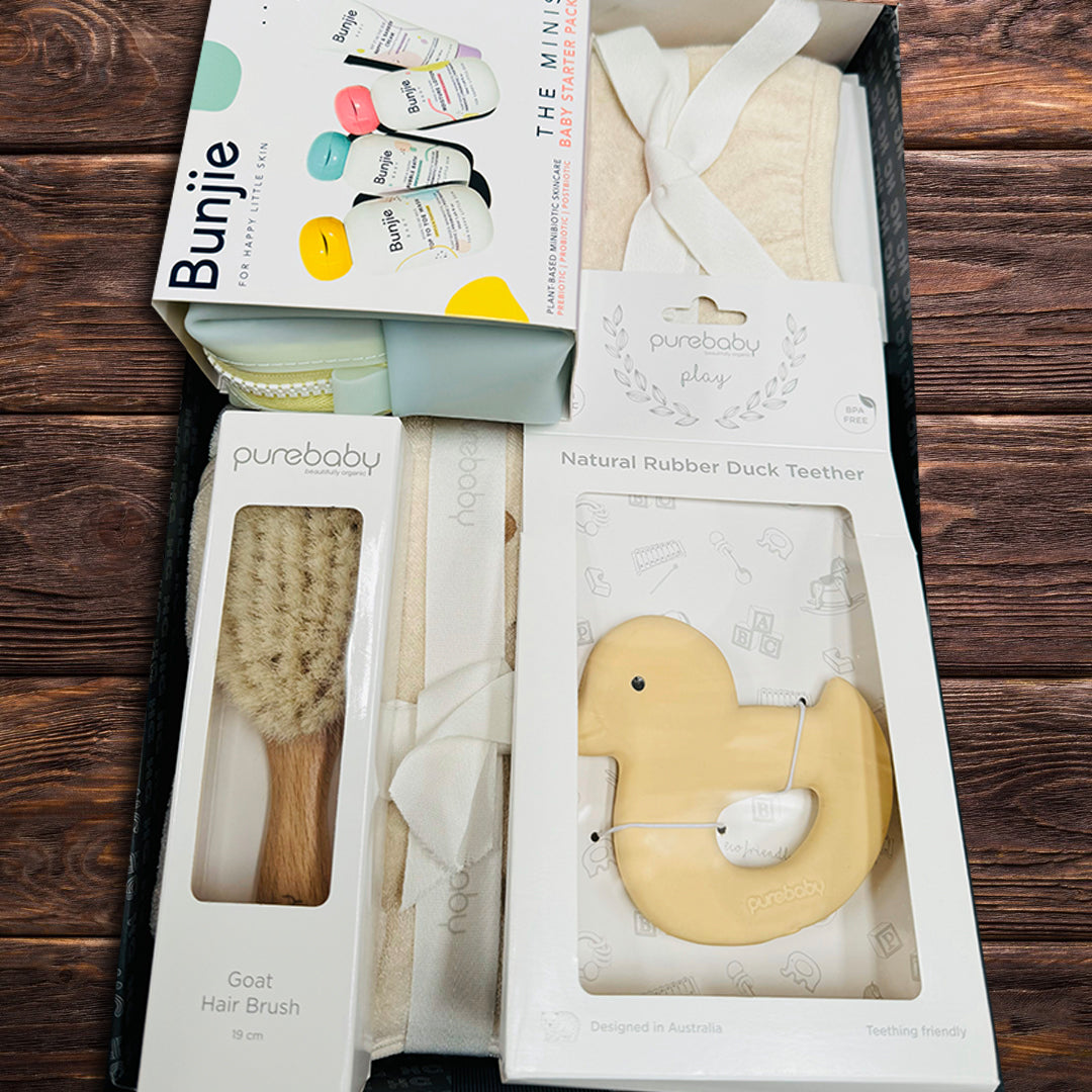 Newborn Baby Bathe Time Hamper - Baby Gifts Australia