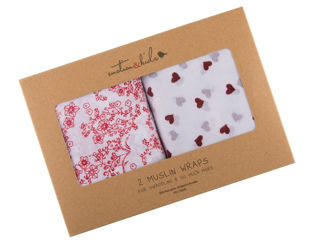 Emotion & Kids Japanese Blossom Muslin Wrap