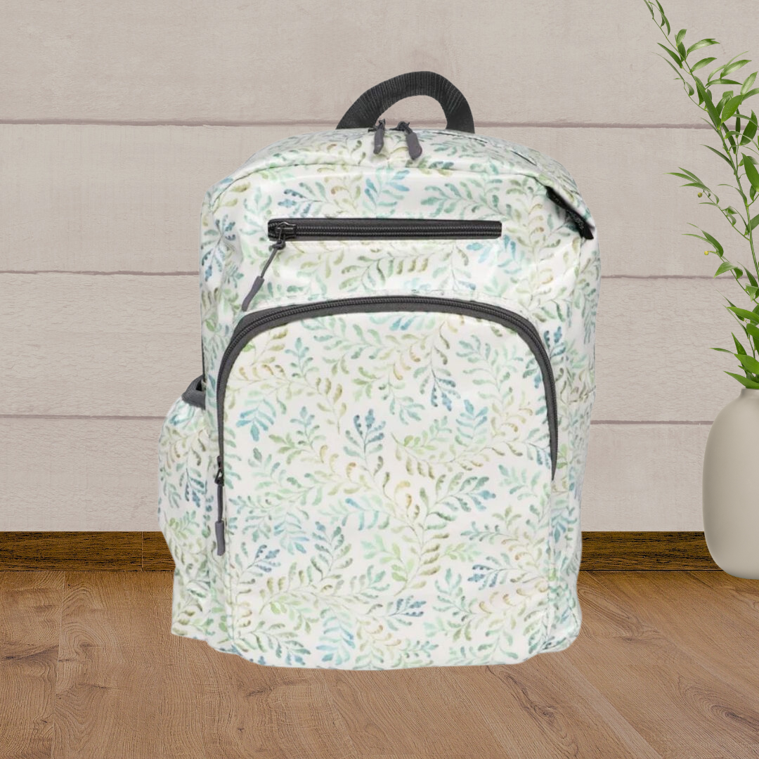 Marmalade lions amongst the ferns expect a spill backpack - Baby Gifts Australia