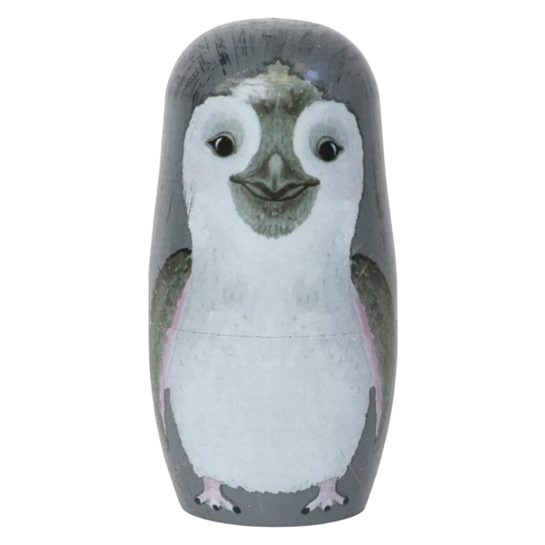 Marmalade Lion Penguin Rattle