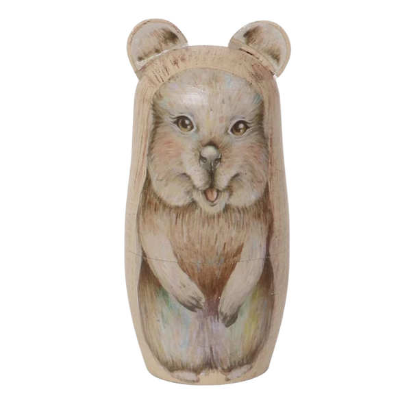 Marmalade Lion Quokka Rattle