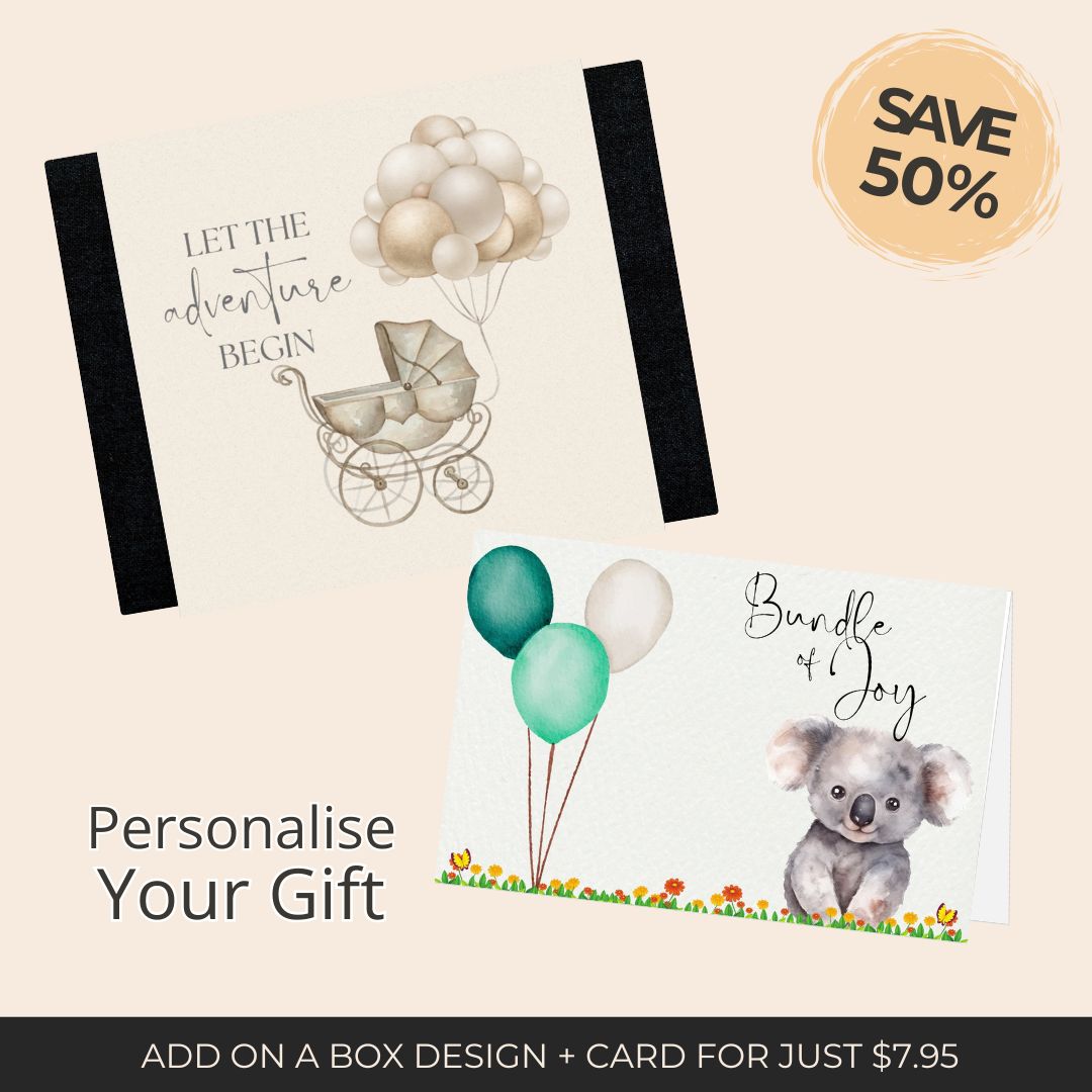 New Baby Adventure Sleeve + Card Bundle - Baby Gifts Australia