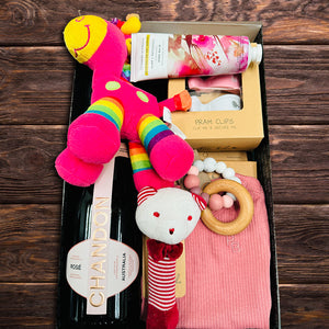 Pink Newborn Festivite Hamper - Baby Gifts Australia