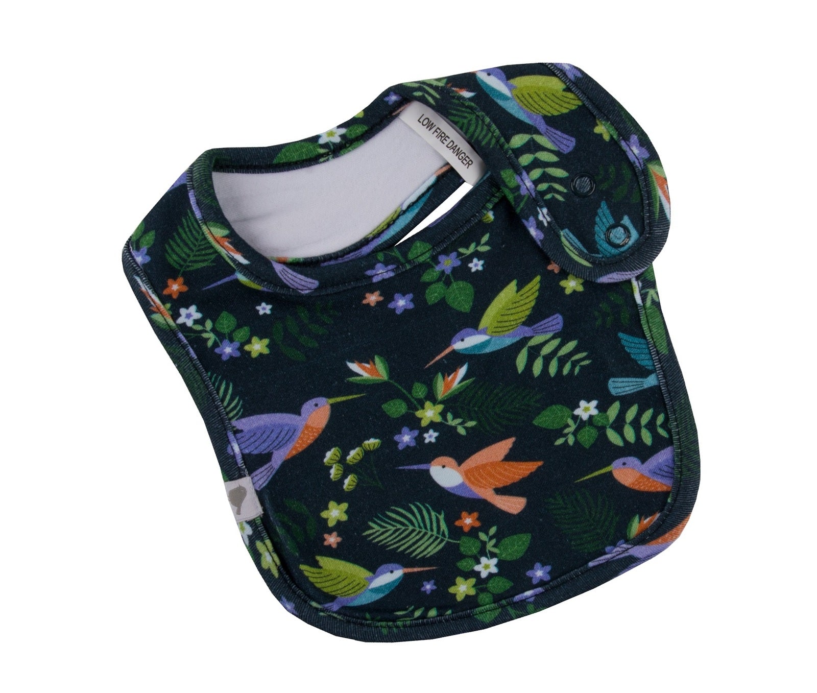 Emotion & Kids Hummingbirds Organic Cotton Bib