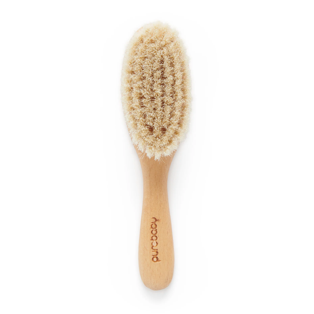Pure Baby Natural Goat Hair Brush