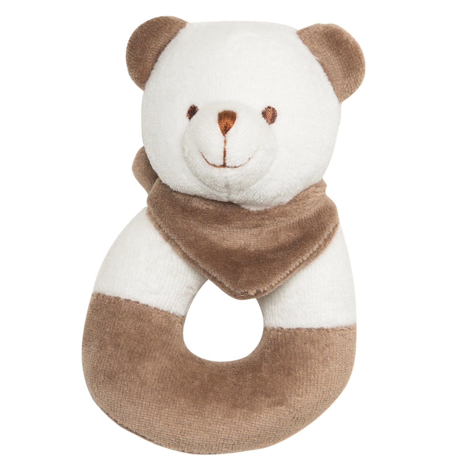 Emotion & Kids Bobby Bear Brown Rattle