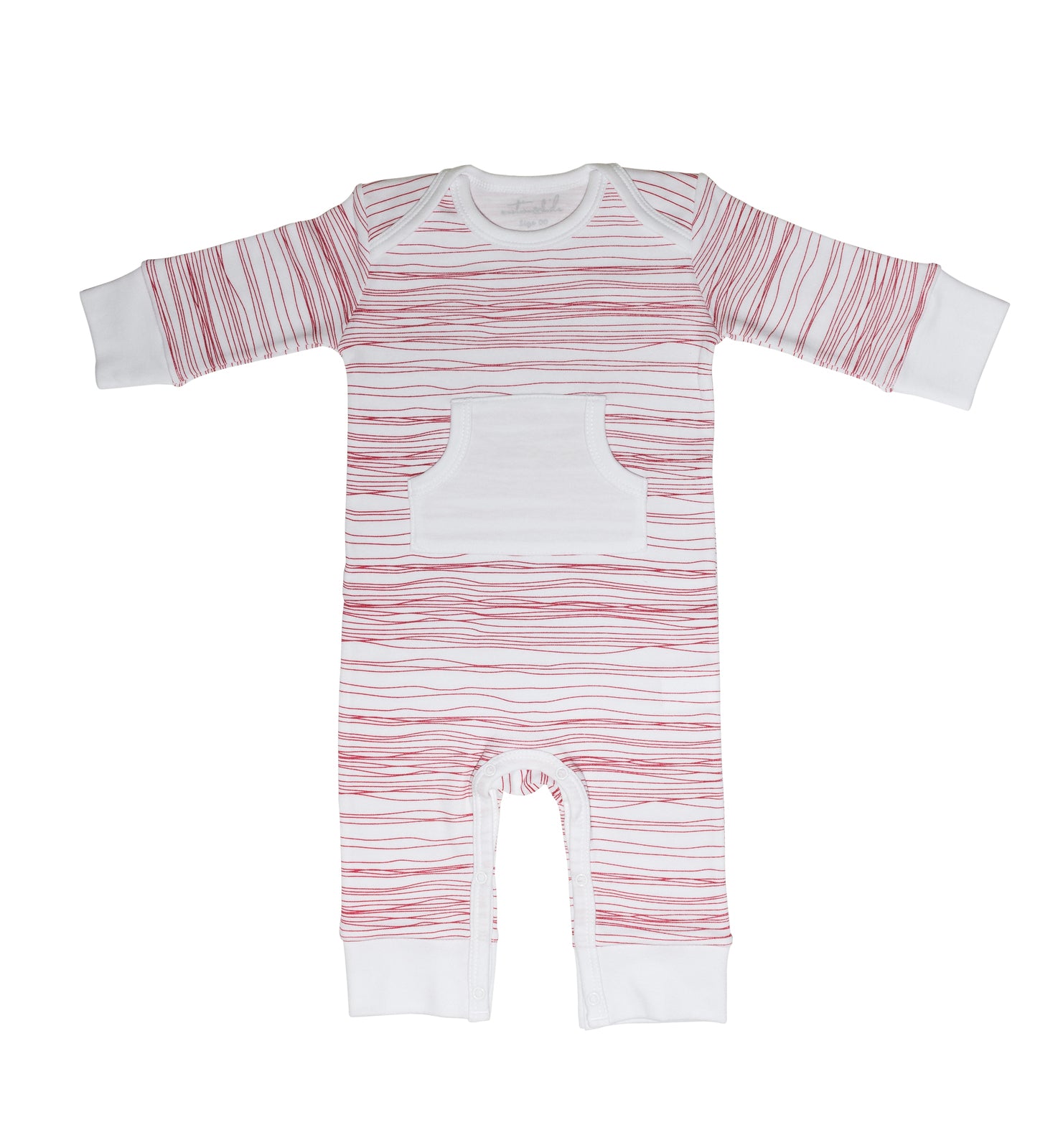 Emotion & Kids Red Scribble Outfit Newborn (0000)