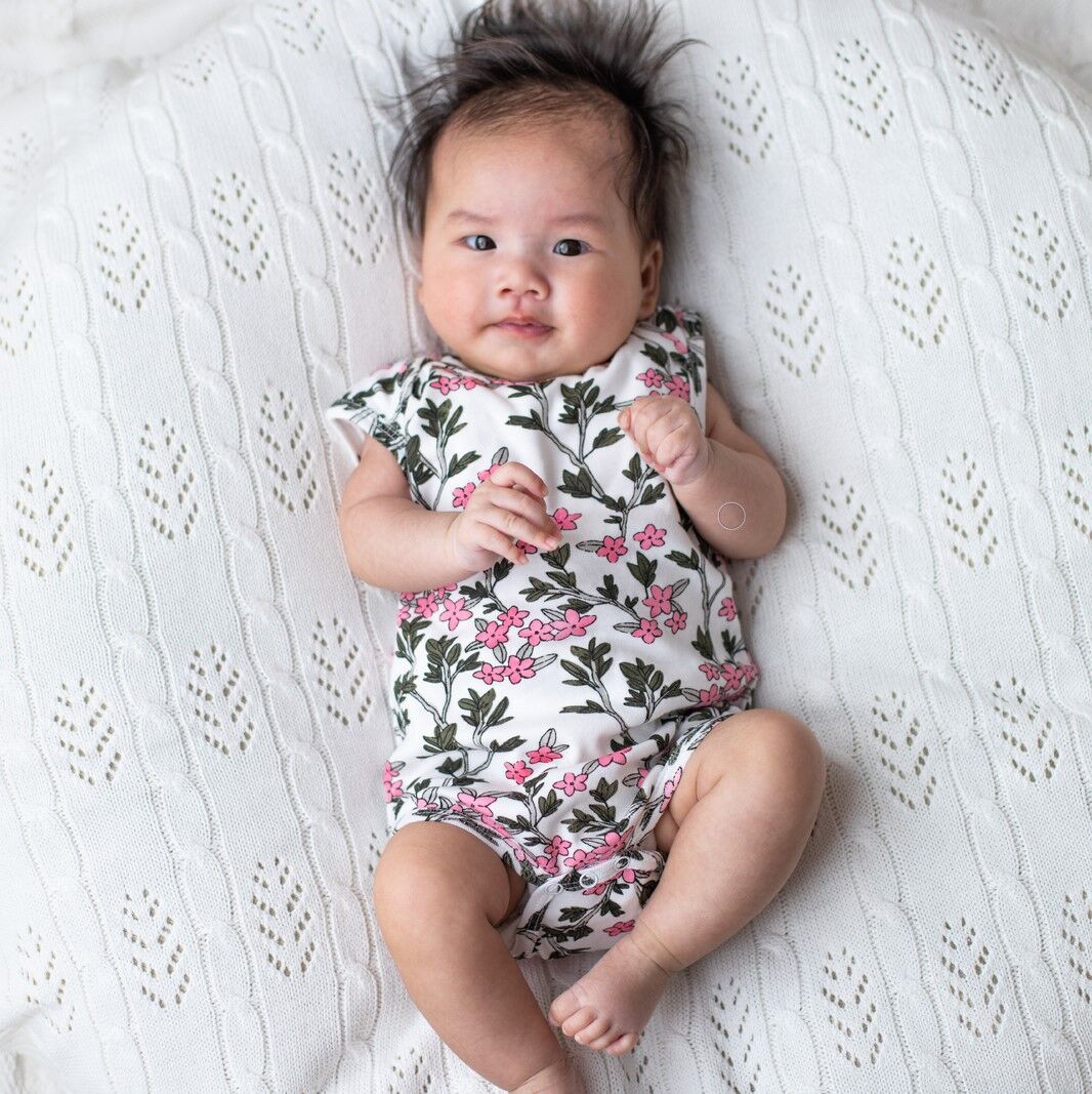 Emotion & Kids Messy Wild Flowers Singlet Suit