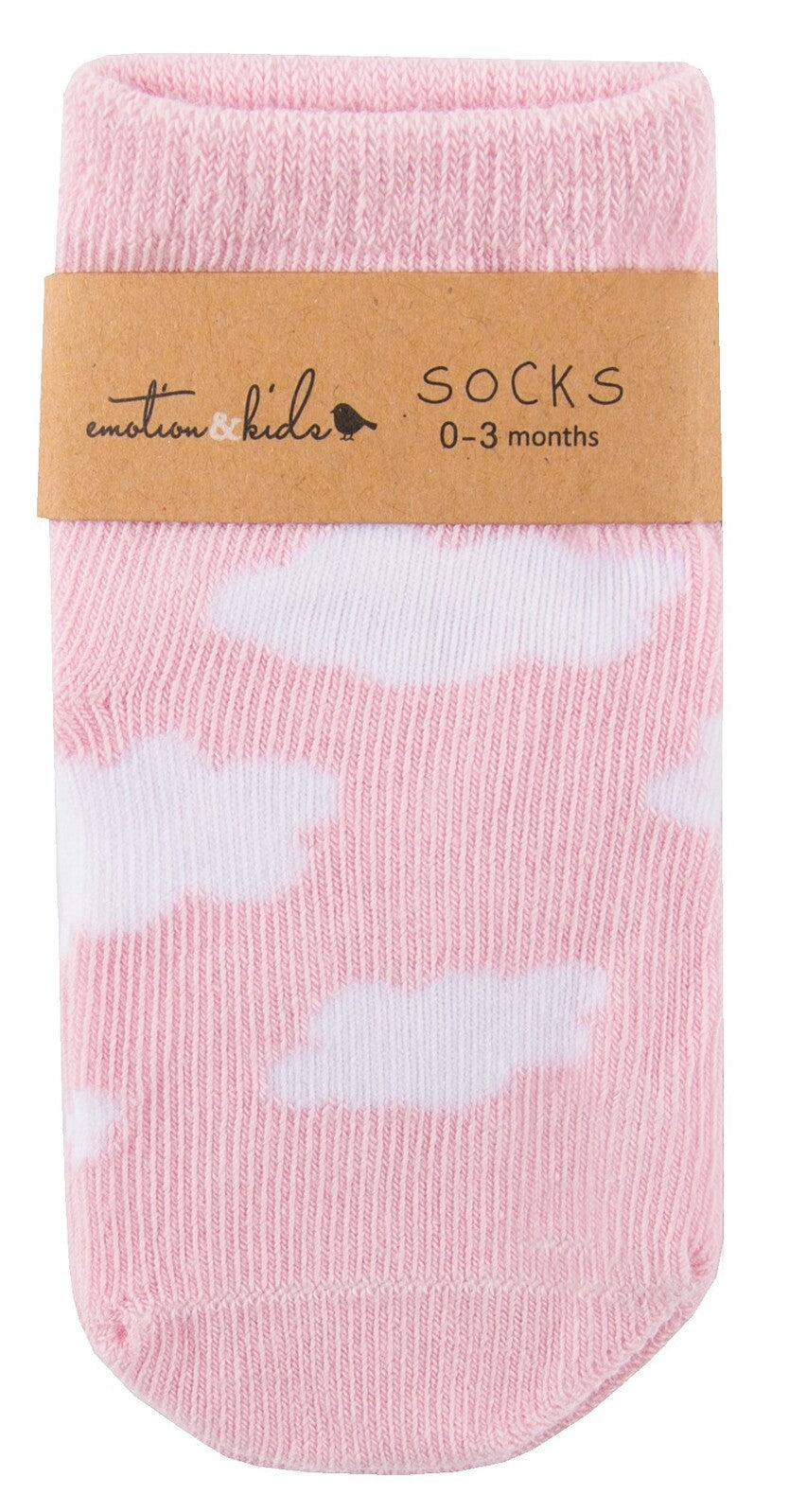 Emotion & Kids Pink Cloud Pair Socks