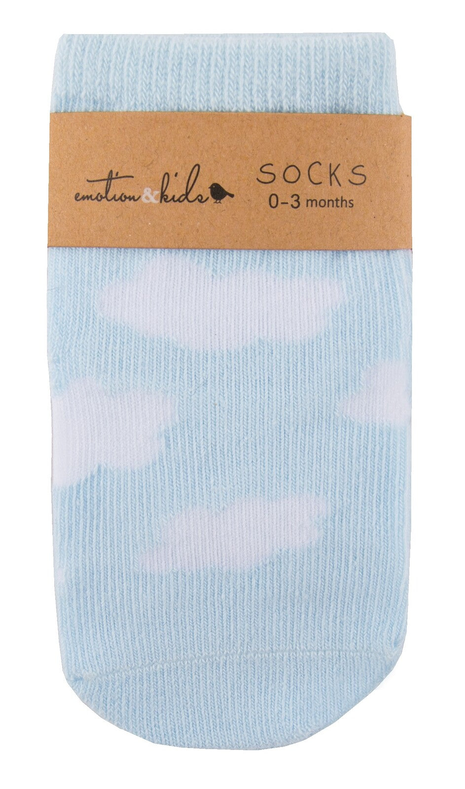 Emotion & Kids Pale Blue Cloud Pair Sock