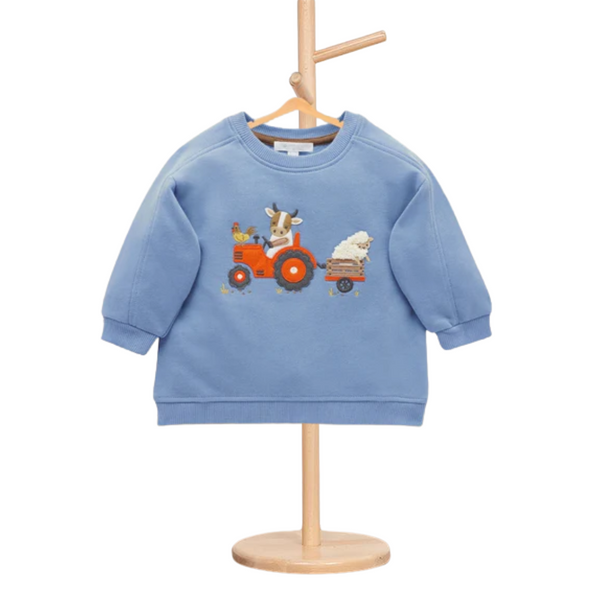 Pure Baby Bluestone Tractor Windcheater