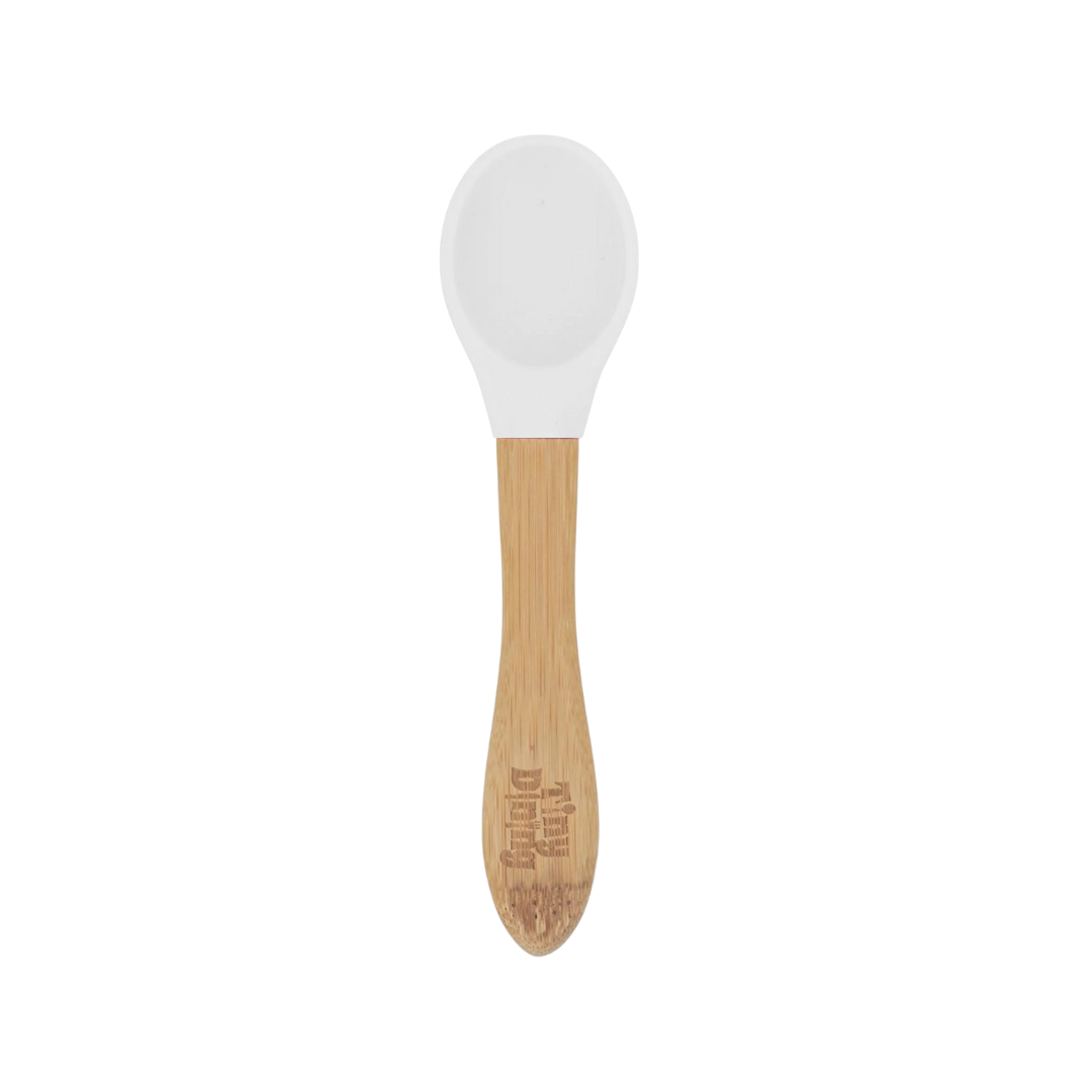 TINY DINING White BAMBOO SPOON