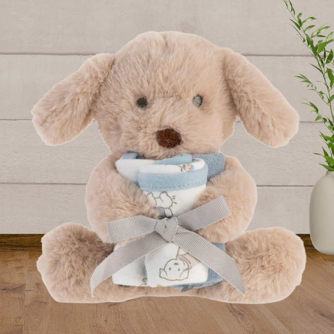 TLLC Plush Toy & Washers Barklif Dog - Baby Gifts Australia