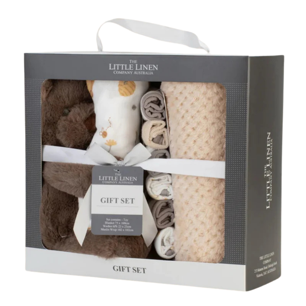 TLLC Boxed Baby Gift Set Nectar Bear